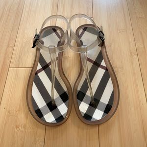 Burberry Jelly Sandals